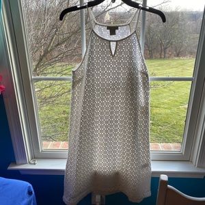 White eyelet dress from Lucky Brand